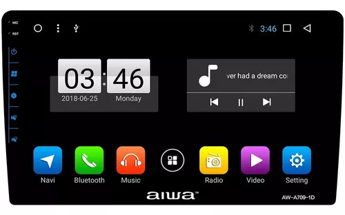 Android 10.0 Radio Coche 9 Pulgadas Con Pantalla Táctil 2 DIN Para