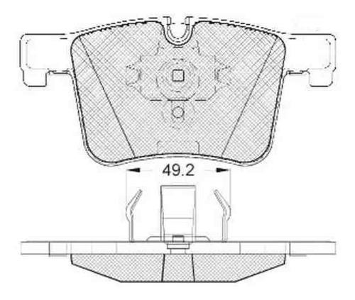 Pastilla De Freno Bmw --x3 Xdrive 2.0-3.0 V6 10/ Delantera