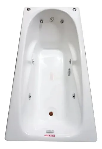 comprar Bañera Hidromasaje Jacuzzi Acrílico 160 X 70 Blanco 6 Jets 