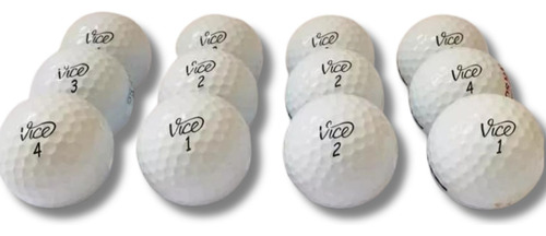 24 Pelotas De Golf Vice Pro/pro Plus Bolas (Reacondicionado)