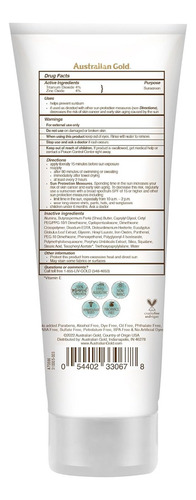 Australian Gold Protector Solar Mineral Tintado Spf 50 Botán