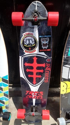 Longboard Marca 3 Cruces Maple Canadiense Completament Nuevo