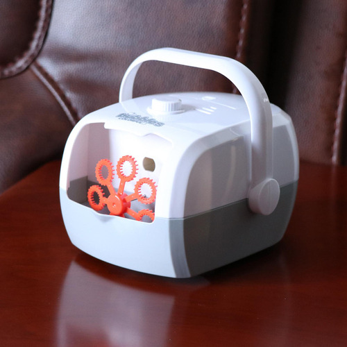 Máquina De Burbujas Recargable Para Fiesta De Cumpleaños