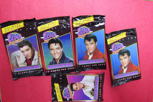 Elvis Presley Lot De 5 Paquetes De 12 Cartas Nuevas Eilcolo