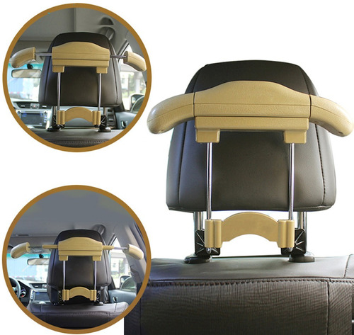 Percha Para Colgar Sacos En Auto Se Coloca En Apoya Cabeza ®