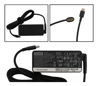 Cargador De Laptop Lenovo 20v 2.25a Punta Tipo C Yoga