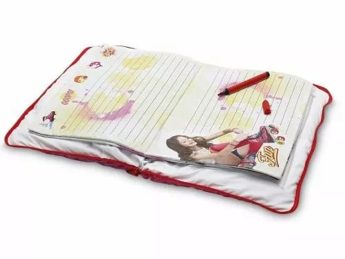 Soy Luna Almohada Secreta Con Parlante Diario Intimo Llave