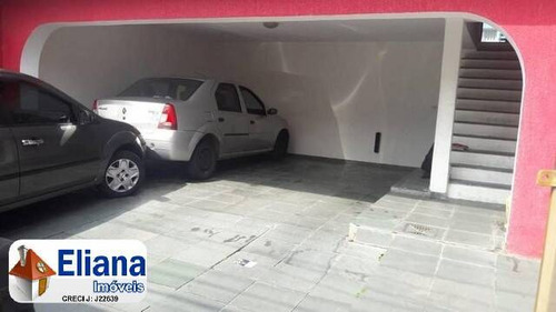 Imagem 8 de 15 de Sobrado Bairro Maúa C/ Edícula - 4 Vagas - Ga8450