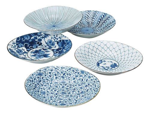 Saikai Pottery Plato Porcelana Tradicional Japones Ai-e 5