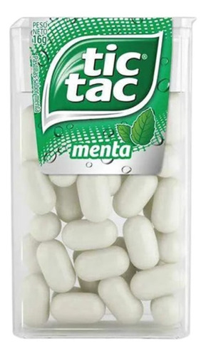 Tic Tac Menta X12 Uni - Kiosco Full7x24