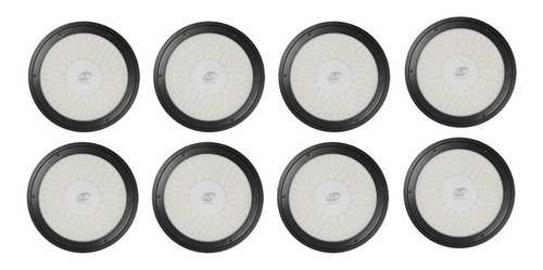 Imagen 1 de 5 de 8 Campanas Tipo Ufo 100w Luz Fria 9000lm Tecnoled Ip65 Cw100