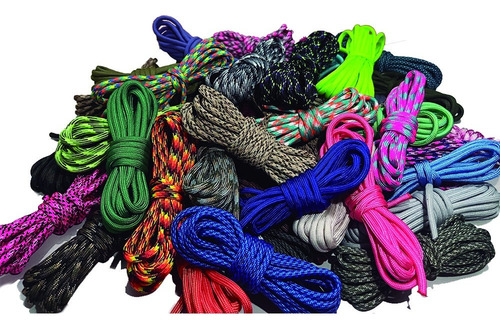 Cuerda Paracord 550 - Colores Varios En 40 Mts Con Envio 