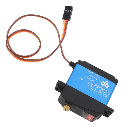Engranaje Metálico Programable De Alta Torsión Servo Rc De 2