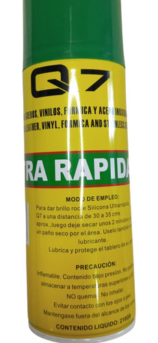 Silicón Abrillantador Dashboard Polish Q7aroma De Limón400