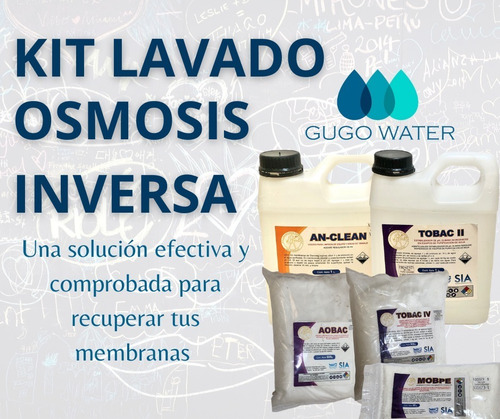 Imagen 6 de 7 de Limpiador Desincrustante De Silice Osmosis Inversa Aobac