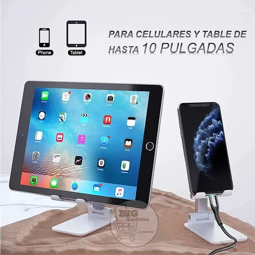 Soporte tablet extensible para colocar en mesas o escritorios