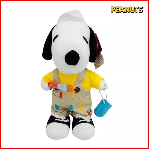 Snoopy Peluche Pintor