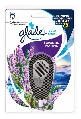 Ambientadores Glade Auto Sport 7ml Variado