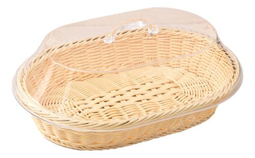 Cesta Para Servir Frutas, Frutero De Cocina Con Tapa, L