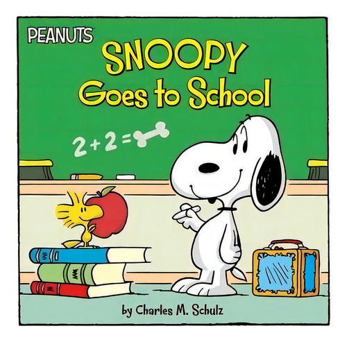Snoopy Goes To School, De Jason Cooper. Editorial Simon Spotlight, Tapa Blanda En Inglés