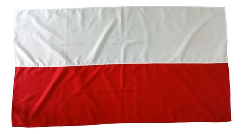 Bandera De Polonia De 100x60 Cm, Fabricamos En Tela, Calidad