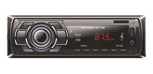 12-24v 1 Din Fm Aux Receptor Usb Tarjeta Sd Reproductor De R