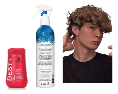 Combo Sea Salt Spray Sal De Mar + Polvo Texturizador Ondas