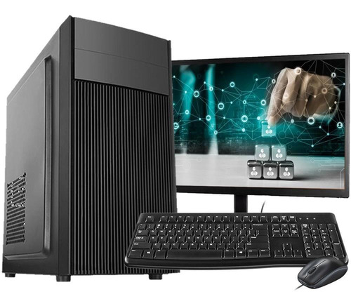 Computador Completo Intel Core I5 8gb Hd 500gb Monitor Hdmi