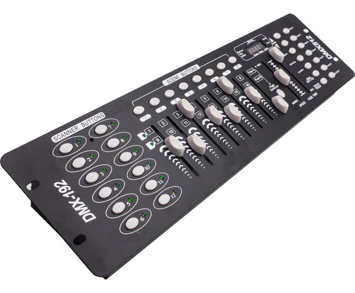 Mesa Controladora Dmx 512 Iluminação E Efeitos 192 Canais