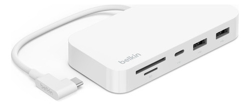 Hub Multipuertos Belkin Usb C 6 En 1 Soporte Imac