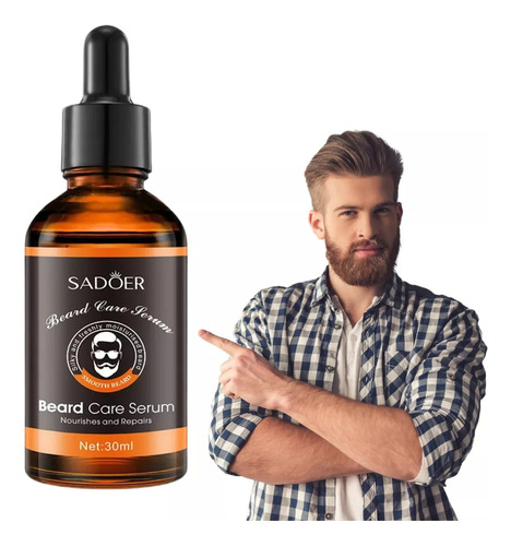 Serum Tónico Aceite Crecimiento Barba Bigote Cabello Men F