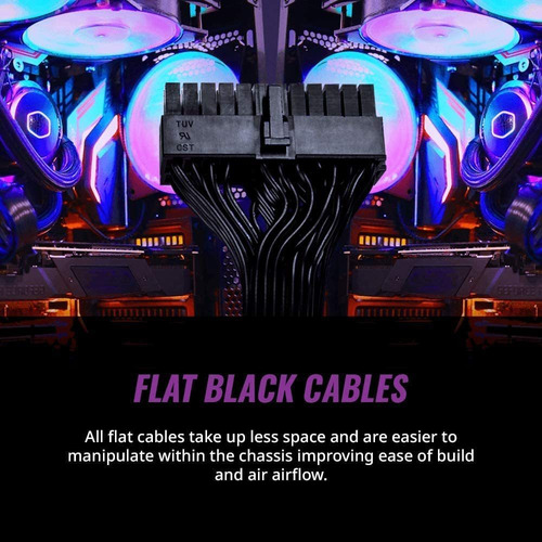 Fuente De Poder Cooler Master Mwe 550w 80+ Bronze