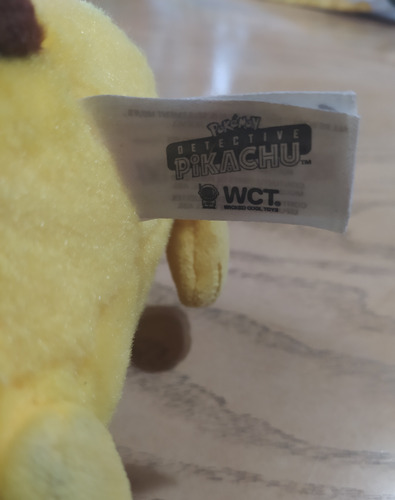 Pikachu Detective Peluche 21 Cm Amarillo (Usado)
