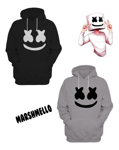 Marshmello Buzo Canguro Capucha Dj Unisex Electrónica