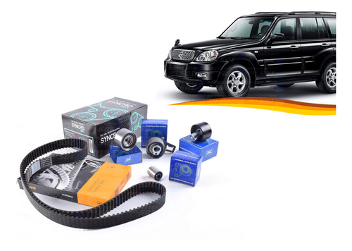 Kit Distribucion Para Hyundai Terracan 2.9 2001 2007 Diesel 