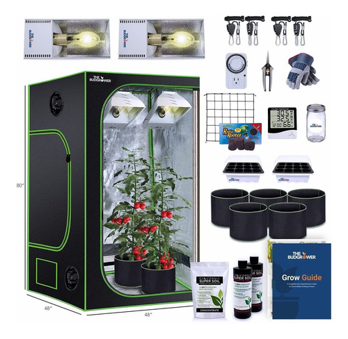 Kit Cultivo Completo The Budgrower Dual Hps 48 80