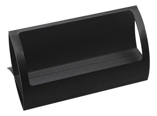 Caja De La Tarjeta De Presentación Del Titular De La Negro
