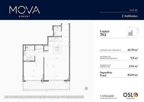 Imagen 30 de 30 de 2 Ambientes C Terraza 85m2 En Palermo/colegiales. Entrega 2022