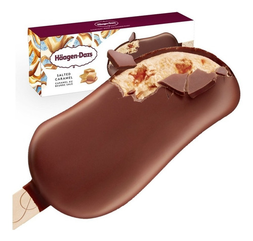 Paleta De Helado Haagen Dazs Salted Caramel 80 Ml.