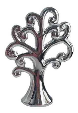 Enfeite Árvore Da Vida Ornamental Cerâmica Decoração Média