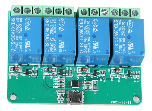 Módulo De Relé De Control De Computadora Dc 36 V, Unidad Usb