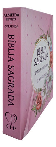 Bíblia Sagrada Feminina Com Harpa E Corinhos Pequena Capa Dura Almeida Revista E Corrigida