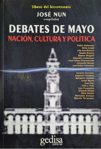 Libro - Debates De Mayo José Nun