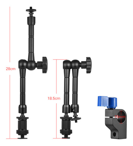 Adaptador Para Jaula De Fricción Ajustable Con Brazo De Luz
