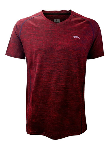 Remera Dryfit Cuello V Charrua Manga Corta 4 Colores Hombre