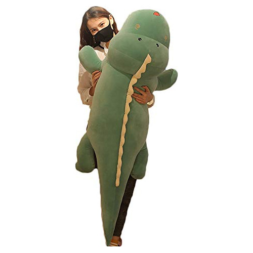 Sofipal - Almohada De Peluche De Dinosaurio, Suave, Grande,