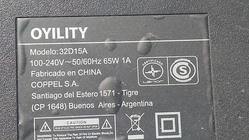 Placa Main Oyility 32d15a (Usado)
