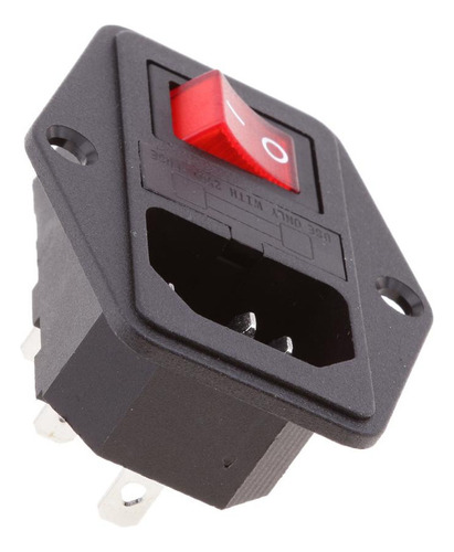Enchufe Toma De Corriente Iec320 C14 3 Pin Para Computadoras