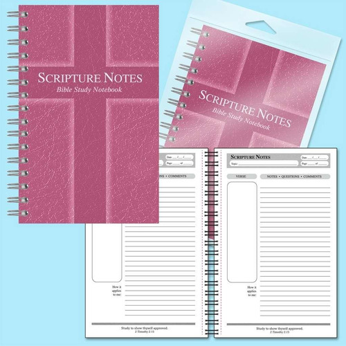 Cuaderno Estudio Bíblico - Rosa