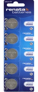 10 X Pilas Boton Cr2032 Renata Original 2032 San Martin